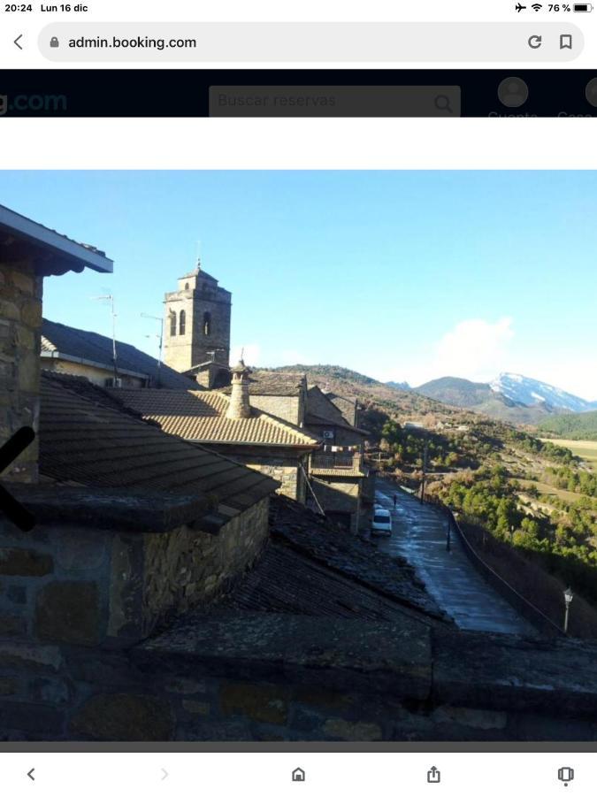 Vistas A La Montana En Un Pueblo Con Encanto. El Pueyo de Araguás Zewnętrze zdjęcie