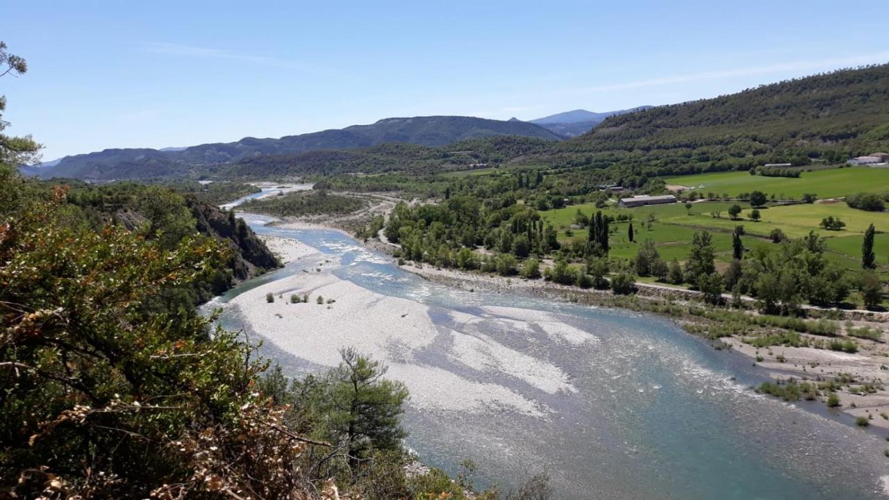 Vistas A La Montana En Un Pueblo Con Encanto. El Pueyo de Araguás Zewnętrze zdjęcie